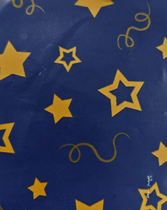 Custom 80g Manufacturer Yellow Stars Birthday Occasion Party 0.43*3m Gift Wrap for Packaging Cosmetic Box <b>Wrapping</b> <b>Paper</b> - Product Image 1
