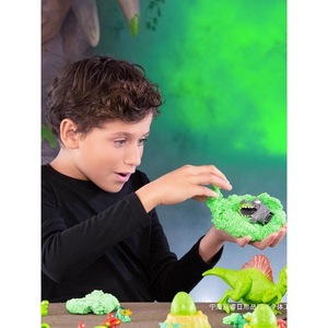 Oeuf <span class=keywords><strong>de</strong></span> surprise garçon explosif jouet <span class=keywords><strong>de</strong></span> creusement <span class=keywords><strong>de</strong></span> lumière sonore archéologique oeuf <span class=keywords><strong>de</strong></span> dinosaure avec Tyrannosaurus Spinosaurus en plastique - Product Image 2