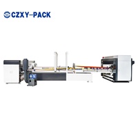 Machine de fabrication de boîtes en carton ondulé entièrement automatique
