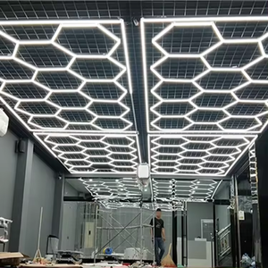 Lampe de <span class=keywords><strong>garage</strong></span> extérieure légère, lampe de <span class=keywords><strong>garage</strong></span> pour exposition automobile, lampe hexagonale pour le detailing automobile, lampe LED pour <span class=keywords><strong>garage</strong></span> - Product Image 5