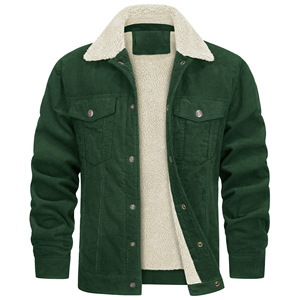 Shinesia Hommes Casual Sherpa <span class=keywords><strong>Chasse</strong></span> <span class=keywords><strong>Veste</strong></span> Homme Polaire Vintage Flanelle Fabricant Personnalisé Hiver <span class=keywords><strong>Velours</strong></span> <span class=keywords><strong>Côtelé</strong></span> Hommes <span class=keywords><strong>Veste</strong></span> - Product Image 1