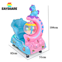 Ventes chaudes : Manège pour enfants à pièces, en forme de lune, avec console de jeu pour faire des bulles, manège pour enfants