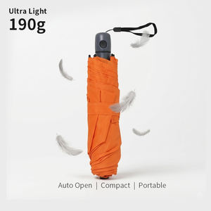Paraguas automático de 19 pulgadas 6k con apertura y cierre automáticos, resistente al viento, fácil de abrir y cerrar, de alta resistencia. - Product Image 1