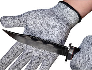 Couteau de cuisine Protection de sécurité Gants résistants aux coupures Niveau 5 Lame anti-coupure en polyester durable - Product Image 4