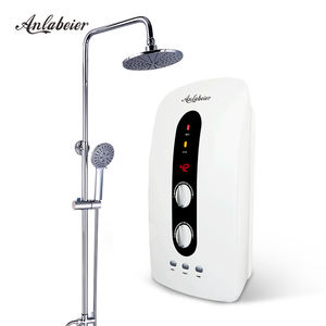 Chauffe-eau instantané mural électrique économique 220V/240V, élément chauffant en acier inoxydable, affichage LED, usage domestique, anglais - Product Image 1