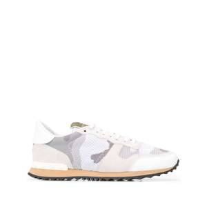 Per Valentino Garavani Trendy Sneakers in tela Rockrunner Design mimetico - Product Image 1