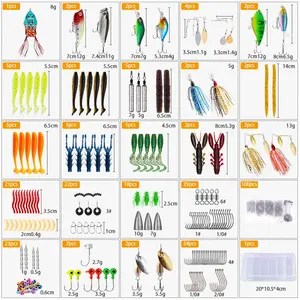 <span class=keywords><strong>Kit</strong></span> <span class=keywords><strong>de</strong></span> démarrage pour leurre <span class=keywords><strong>de</strong></span> pêche, 311 pièces - Product Image 2