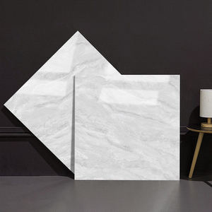 Azulejos esmaltados pulidos grises de lujo más nuevos modernos 600x600 azulejo de decoración de suelo Interior de porcelana de mármol antideslizante europeo - Product Image 5