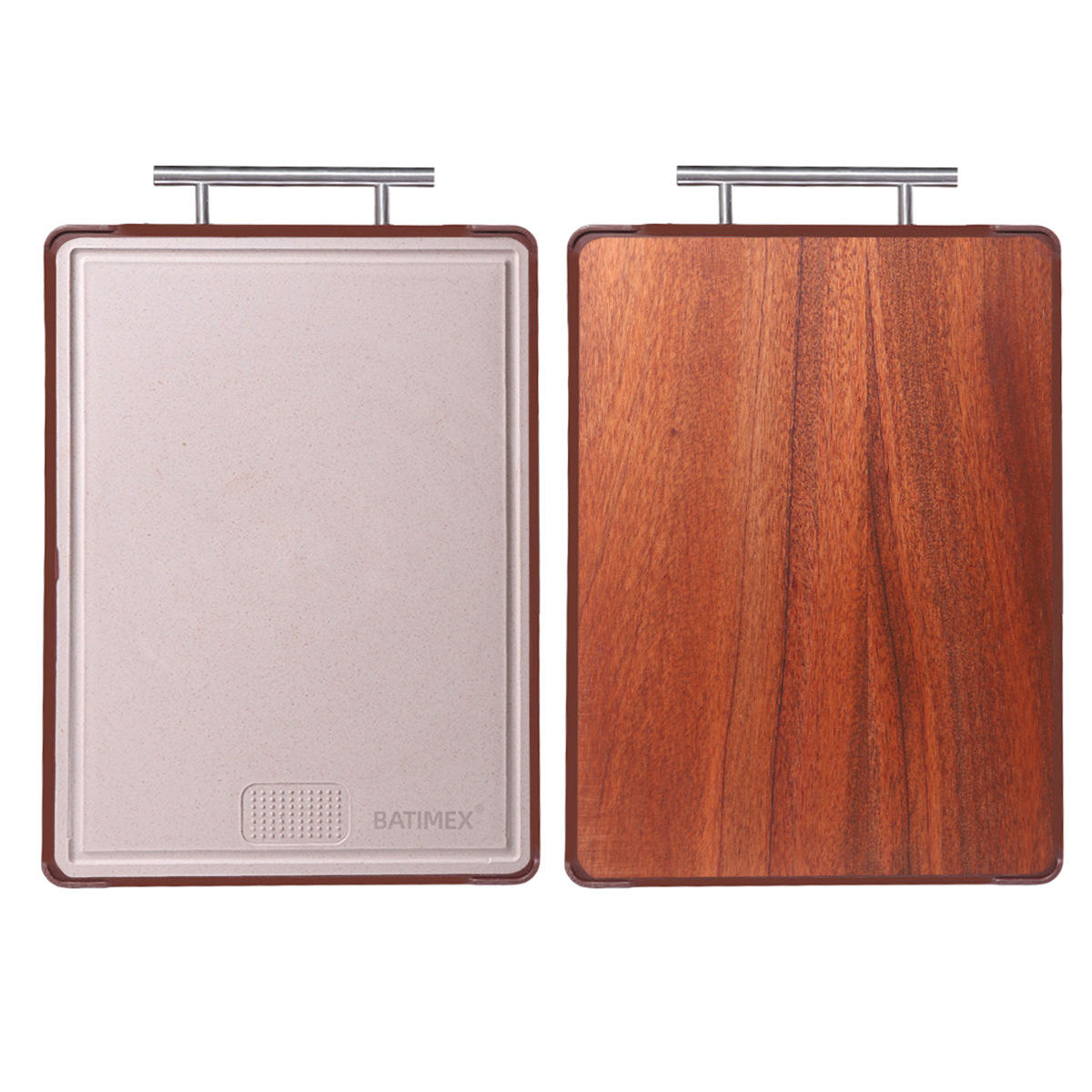 ฟางข้าวสาลี + ไม้จันทน์แดง