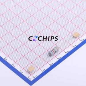 Résistance traversante MO1W-62ohm 5%-TT52, composant traversant (THT), D4.5xL11mm, film d'oxyde métallique, 62Ohm 5% 350V - Product Image 2