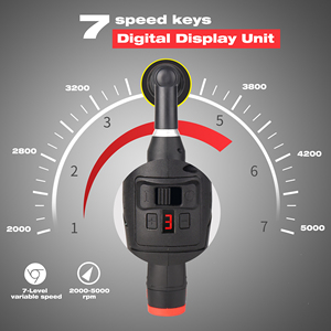 CAR'S GIFT 12v Réglable <span class=keywords><strong>Mini</strong></span> Rotatif <span class=keywords><strong>Électrique</strong></span> Orbital Machine Tampon Ponceuse Cirage Voiture Sans Fil <span class=keywords><strong>Polisseuse</strong></span> pour Voiture - Product Image 4