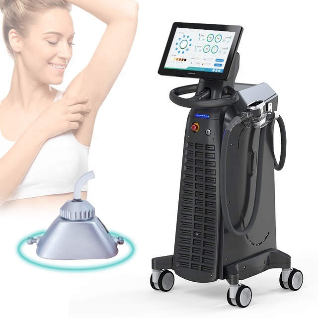 2026 Diode Laser Ice Platinum 4 Wavelengths Alexandrite Laser 755 808 940 1064 Diode Laser Hair Removal Salon Beauty Equipment