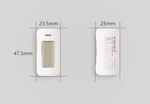 محمول محمول باليد الغبار قراءة سريعة الحمى انخفاض استهلاك الطاقة ترمومتر الأشعة تحت الحمراء لفحص درجة الحرارة - Product Image 4