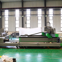 Máquina de Corte Láser de Fibra CNC con Mesa de Intercambio Automático para Tubos y Placas Metálicas, Sistema Cypcut, Yaskawa, Velocidad de Corte de 0-70 m/min
