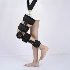 B & M ACL PCL penstabil lutut, Immobilizer penyangga lutut, penstabil Patella kaki terbuka ortopedi, penahan engsel lutut untuk dukungan medis lutut