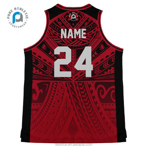 Tinh Khiết Thăng Hoa Áo Sơ Mi Tùy Chỉnh Maori Polynesian Bốn Cách Căng Thanh Niên Bóng Rổ Jersey Đồng Phục Bóng Rổ Singlets Quần Short - Product Image 3