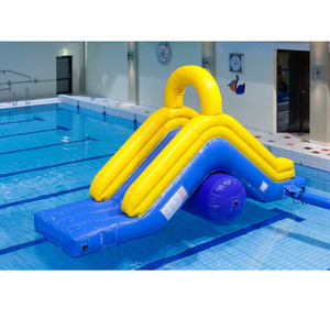 Toboggan aquatique <span class=keywords><strong>gonflable</strong></span> commercial pour piscines à thème des grands fonds marins, idéal pour les centres de villégiature et parcs aquatiques - Product Image 1