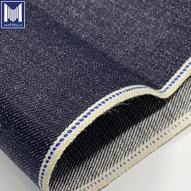 100% cotone grezzo materiale 14 15-16oz di peso pesante giapponese cimosa tessuto denim