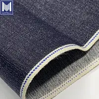 Tecido jeans de selvagem japonês 100% algodão, peso pesado de 14 15-16oz