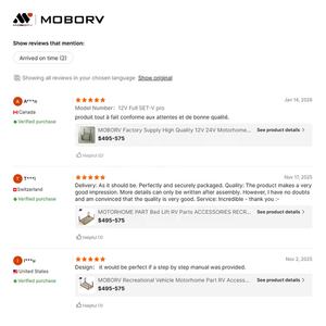 MOBORV Kit de Conversion DIY <span class=keywords><strong>pour</strong></span> Fourgon avec Mécanisme de Lit Relevable en Aluminium <span class=keywords><strong>pour</strong></span> <span class=keywords><strong>Camping</strong></span>-Cars, Caravanes, Voitures, et Motorhomes – Pièces Essentielles <span class=keywords><strong>pour</strong></span> VR - Product Image 6