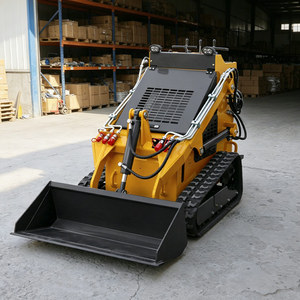 Professional Mini Compact <b>Wheel</b> Skid Steer <b>Small</b> Track Skid Steer for Construction Farm Garden Use with Attachments Price - Product Image 4