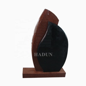 Pierre à bascule classique, en granit noir, avec Relief verticale, Style européen - Product Image 5