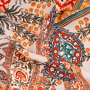 Mới Đến Chất Lượng Cao Dệt <span class=keywords><strong>In</strong></span> Kỹ Thuật Số Vải Tùy Chỉnh <span class=keywords><strong>In</strong></span> Thiết Kế Cho Phụ Nữ Mùa Hè Bãi Biển Dresses Giá Cả Cạnh Tranh Phù Hợp Với - Product Image 2