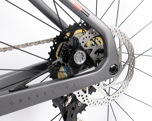 Rueda Fina Estándar de Fibra de Carbono para Bicicleta de Carretera y Gravel, Venta al por Mayor, GRAVEL V1 - Product Image 5