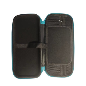 <b>EVA</b> Storage Case For USB Flash Drive Shockproof Portable Digital Electronics Organizer With Mesh Pockets And Zipper Closure - Product Image 1