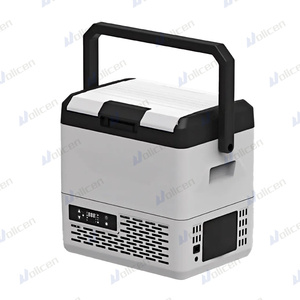 Portable 45W camion congélateur 12V/24V Mini véhicule réfrigérateur universel petite voiture réfrigérateurs 12L/15L ABS compresseur réfrigération - Product Image 5