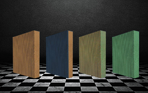 5090/7090 Waben wasser vorhang Papier Geflügel haus Kühl kissen Papier für Hühner haus Zucht farm Kühl kissen Mit Ventilator - Product Image 5