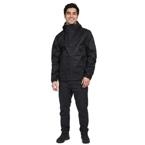 Men's Lightweight Waterproof Windbreaker Reversible Thermal <b>Fleece</b> Winter Softshell Hiking Safari Style <b>Jacket</b> - Product Image 1