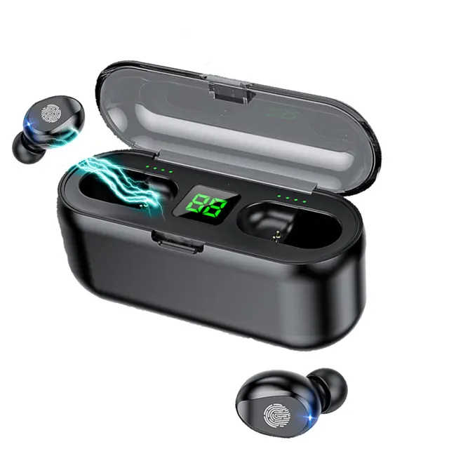 Grosir Populer F9 Headphone Gaming Kapsul Ruang Kedap Suara Earphone Overhead Earphone untuk Ipod
