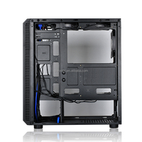 Boîtier PC en verre le plus populaire et abordable, boîtier d'ordinateur de jeu avec plus de 6 ventilateurs RGB