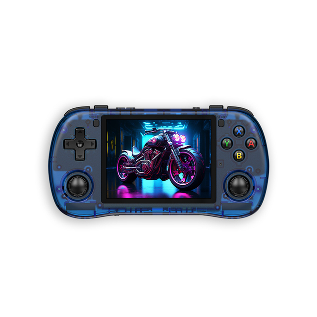 New Arrival 3.5 Inch POWKIDDY X35H 64gb 64 Bit Retro Handheld Game Console Portable Dual Joystick for Children's Gifts