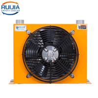 Radiator Mesin Industri 100 Liter Ah1012t-ca Pendingin Oli Hidrolik dengan Kipas 24v Penukar Panas