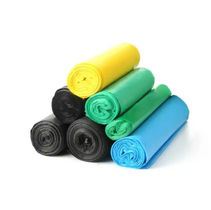 Sacos De Lixo Plásticos Ecológicos Coloriram Sacos De Lixo De Lixo De 13 Galões Com Corda De Desenho - Product Image 6