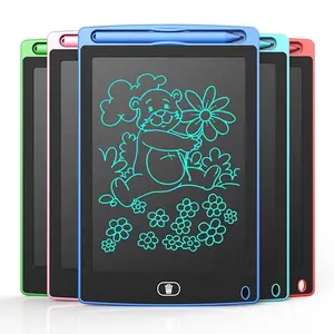 Tablet Tulis Digital LCD untuk Anak, Tablet Seni Menggambar Papan Menggambar Digital Elektronik 8.5"