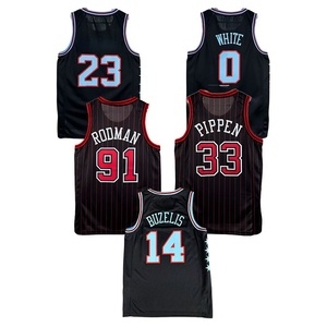 Nouveaux maillots de basketball cousus pas chers 2026 – 3 Giddey, 11 Derozan, 14 Buzelis, 0 White, 33 <span class=keywords><strong>Pippen</strong></span> - Product Image 4