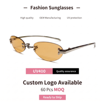 Lunettes de soleil ovales 2026 : Nouvelle mode, style influenceur européen et américain, confortables, légères, protection UV400