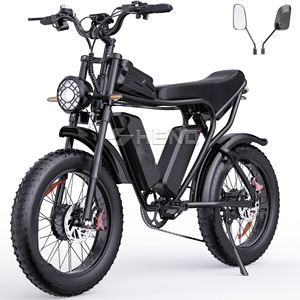 Bicicleta Eléctrica Ridstar Q20 Pro 52V 40Ah con Doble Motor y Doble Batería, Bicicleta de Montaña de Largo Alcance, Bicicleta de Carretera con Llantas Anchas para Adultos - Product Image 1