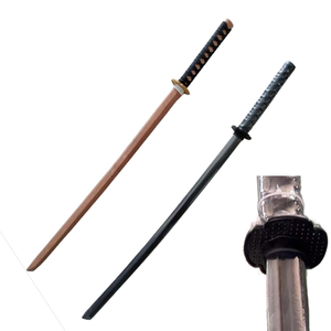 Houten katana met schede, bokken kendo-zwaardvechttraining, samoerai-zwaard, rollenspel cosplay Iaido-bokken
