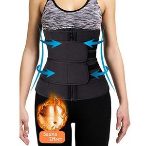 Women's <b>Elastic</b> Waist Trainer Sauna Sweat <b>Belt</b> Body Shaper Sport Fitness Corset Slimming Belly Sheath Weight Loss Waist Shapers - Product Image 3