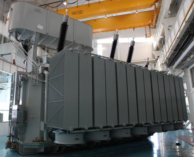 MV&HV Three-Phase Oil-Immersed Power Transformer SF11-150000/220 with 110kV Input and 37KV Output 50Hz Frequency
