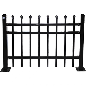 Clôture en acier métallique noir Colton, très vendue aux Philippines, tube carré antirouille, clôture et <span class=keywords><strong>portail</strong></span> de villa en tube de lance - Product Image 4