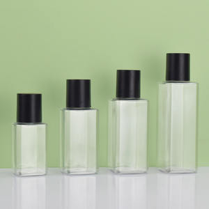 <span class=keywords><strong>ขวด</strong></span>พลาสติก PET ทรงเหลี่ยม ขนาด 60 มล. 100 มล. 120 มล. 150 มล. 200 มล. พร้อมฝาเกลียว สำหรับบรรจุภัณฑ์ผลิตภัณฑ์บำรุงผิว โทนเนอร์ โลชั่น เครื่องสำอาง - Product Image 5