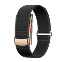 Bracelet/Montre connectée QX Air, écran IPS sans affichage, comptage des pas, suivi de la forme physique, moniteur de fréquence cardiaque, moniteur de niveau d'oxygène, batterie de 11 à 30 jours