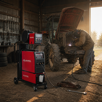 Machine à souder MIG CO2, machine à souder MIG MAG, soudeuse MIG pulsée, onduleur 500A gaz