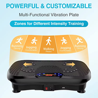 Machine de fitness à domicile XH-Sports, plaque vibrante verticale pour amincir le corps avec bandes de résistance