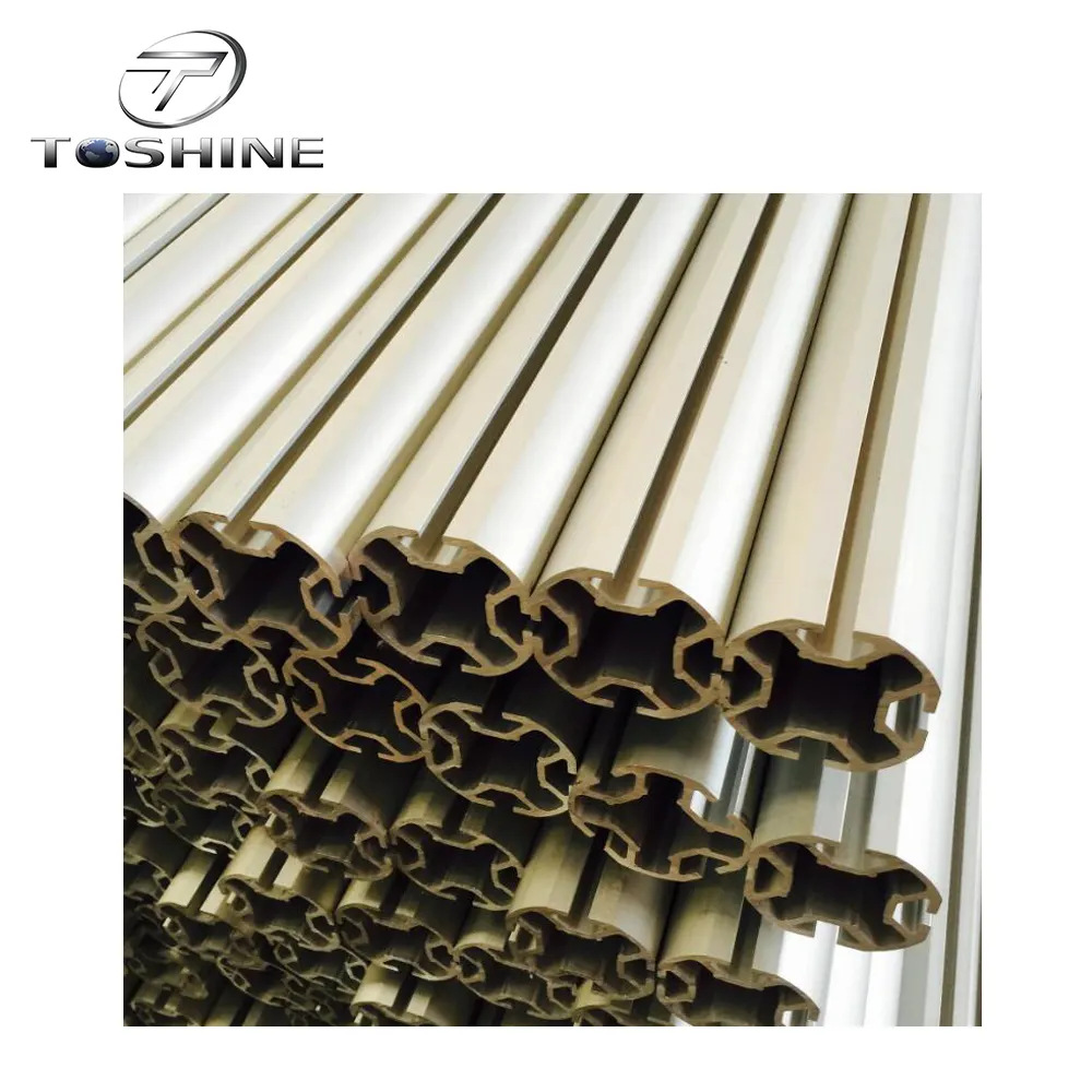 Fabriek T5 T6 6061 Aluminium Extrusie Rail Aluminium Extrusie Ronde Aluminium Extrusie Deel